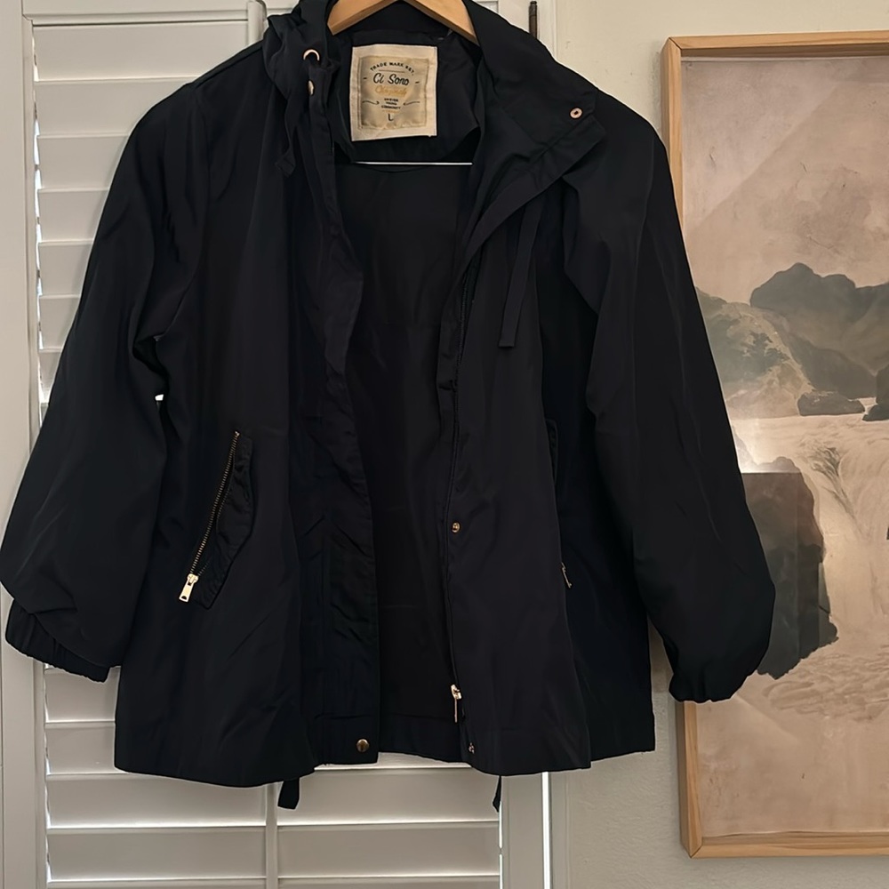 Navy Wind Breaker- Women’s